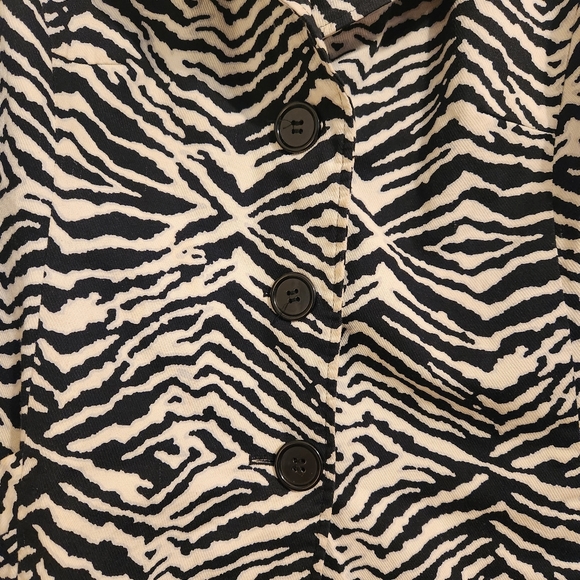Emma James Zebra Print Jacket/Blazer - Picture 4 of 8